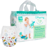 Підгузки-трусики Offspring Scriblee розмір XL (12-20 кг) 30 шт. (DP-OI-FAP-XL30P-SCR) - Pampik