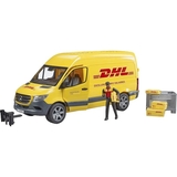 Игровой набор Bruder Автомобиль MB Sprinter курьер DHL с фигуркой 1:16 (02671) - Pampik