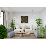 Картина за номерами Strateg & Karpachoff Гроші сугестивна мандала 40х40 см (Mandala (finance)) - Pampik - 4