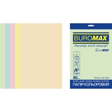 Бумага цветная Buromax Euromax Pastel 20 листов 5 цветов (BM.2721220E-99) - Pampik