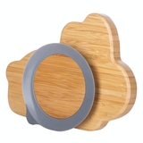 Бамбуковая тарелка FreeON Банни с силиконовой присоской (46415) - Pampik - 2