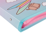 Папка для тетрадей YES Pusheen Stormy пластиковая на молнии, В5 (492204) - Pampik - 2