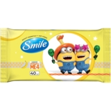 Вологі серветки Smile Ліцензійні герої Міньйони, 40 шт., в асортименті - Pampik