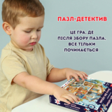 Гра настільна Ludum Пазл-віммельбух Детектив Дім з котами (ME5032-33) - Pampik - 5