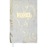 Еженедельник датирован Buromax Miracle 2024 белый (BM.2887-12) - Pampik