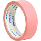 Клейкая лента Buromax рисовая деликатная 30 мм х 20 м розовая (BM.7601) - Pampik