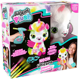 Набор для творчества Canal Toys DIY Airbrush Plush Единорог неон (AIR024) - Pampik