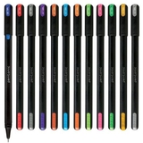 Ручка гелева Linc Pentonic фіолетові чорнила упаковка 12 шт. (420421) - Pampik - 3