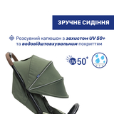 Прогулянкова коляска Chicco Goody XPlus зелена (87040.38.00) - Pampik - 6
