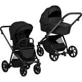 Коляска універсальна 2 в 1 Tutis Mio 3 plus Essential Obsidian - Pampik