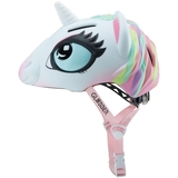 Шолом захисний Globber Fantasy Єдиноріг білий, р.S/M (49-55 см) з ліхтариком (605-110) - Pampik