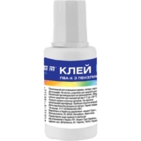 Клей ПВА Kite Classic с кисточкой, 20 мл (K-132) - Pampik