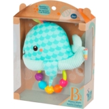 Сенсорная игрушка-погремушка Battat Лазурный Китёнок (BX2018Z) - Pampik - 4