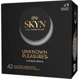 Набір презервативів Skyn Unknown Pleasures безлатексний, асорті, 42 шт. - Pampik