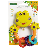 Игрушка-погремушка Baby Team Жабка (8449_зелений) - Pampik - 2