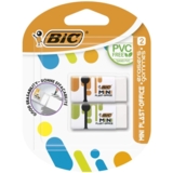 Комплект ластиков BIC Mini Plast-Office 2 шт. (927858) - Pampik