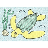 Раскраска водная Видавництво Ранок Море (Л734010У) - Pampik - 4