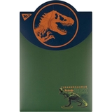 Папка-конверт YES Jurassic World вертикальная, А4, на липучке (492187) - Pampik