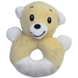 Игрушка развивающая Lindo с мягким кольцом Мишка (F 1021) - Pampik