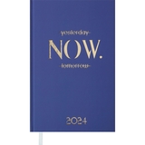 Ежедневник датированный Buromax Motivetion 2024 A6 фиолетовый (BM.2526-39) - Pampik