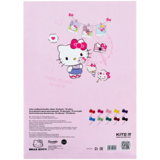 Картон цветной Kite Hello Kitty, А4, двухсторонний, 10 листов (HK24-255) - Pampik - 4