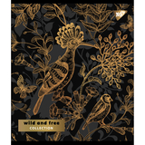 Набір зошитів Yes Wild and free Pantone Gold А5, в клітинку, 96 аркушів, 5 шт. (766902) - Pampik - 4