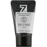 Очищувальна пінка для обличчя з пептидами May Island 7 Days Secret Peptide 8 Plus Cleansing Foam 30 мл - Pampik