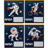 Набор тетрадей Kite NASA А5 в косую линию 12 листов 25 шт. (NS24-235) - Pampik