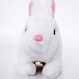 Інтерактивна іграшка Pugs at Play Білий кролик Hopper (ST-PAP10) - Pampik - 4