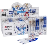 Набор гелевых ручек автоматических Malevaro чернил синего цвета пиши-стирай 12 шт. (33190/12) - Pampik - 2