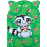 Блокнот Kite Tasty racoon B6 в клеточку 48 листов (K24-461-4) - Pampik