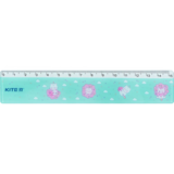 Линейка пластиковая Kite Rainbow Catcorn 15 см (K24-090-2) - Pampik