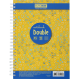 Книга записная Buromax Double А6, 96 листов желтая (BM.24671101-08) - Pampik - 2