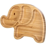 Бамбукова тарілка слоник FreeON з силіконовою присоскою (46408) - Pampik