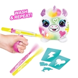 Набір для творчості Canal Toys DIY Airbrush Plush Неон міні сюрприз (AIR020) - Pampik - 2