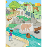 Наліпки для допитливих. Тваринки у зоопарку - Ольга Шевченко (1475276) - Pampik - 6