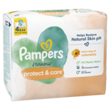 Дитячі вологі серветки Pampers Harmonie Calendula, 176 шт. (4 уп. по 44 шт.) - Pampik - 3