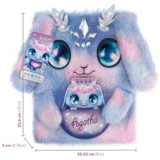 Пухнастий блокнот 2 в 1 Nebulous Stars Агата (12523) - Pampik - 4