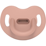 Пустушка Suavinex Colour Essence силіконова анатомічна, 0-6 місяців, нюдовий (308086) - Pampik