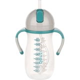 Чашка с трубочкой Dentistar зеленая, 260 мл - Pampik