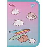Папка для тетрадей YES Pusheen Stormy пластиковая на молнии, В5 (492204) - Pampik