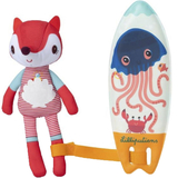 Іграшка для ванної Lilliputiens Серфер Лисичка Аліса (83542) - Pampik