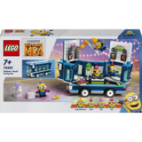 Конструктор LEGO Despicable Me Музичний автобус для вечірок Посіпак, 379 деталей (75581) - Pampik