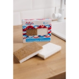 Целлюлозные губки Добра Господарочка из кокосового волокна, 2 шт. - Pampik - 5