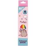 Олівці кольорові Yes Pusheen, 6 шт. (290725) - Pampik