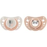 Пустушка Chicco Physioforma Air силікон, 2-6 місяців, 2 шт., рожева з білим (75031.33) - Pampik