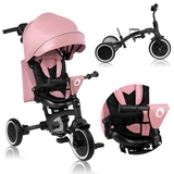 Велосипед Lionelo Tris Plus Pink Rose, розовый - Pampik - 10