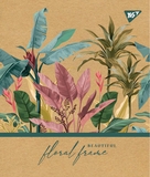 Набор тетрадей Yes Floral frame Крафт А5, в линейку, 18 листов, 10 шт. (765091) - Pampik - 2