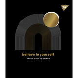 Набір зошитів Yes Good vibes Pantone Gold А5, в клітинку, 48 аркушів, 5 шт. (766877) - Pampik - 2