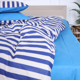 Простыня MirSon Ranforce Elite 17-4783 Columbus 110х160 см голубая (2200008968274) - Pampik